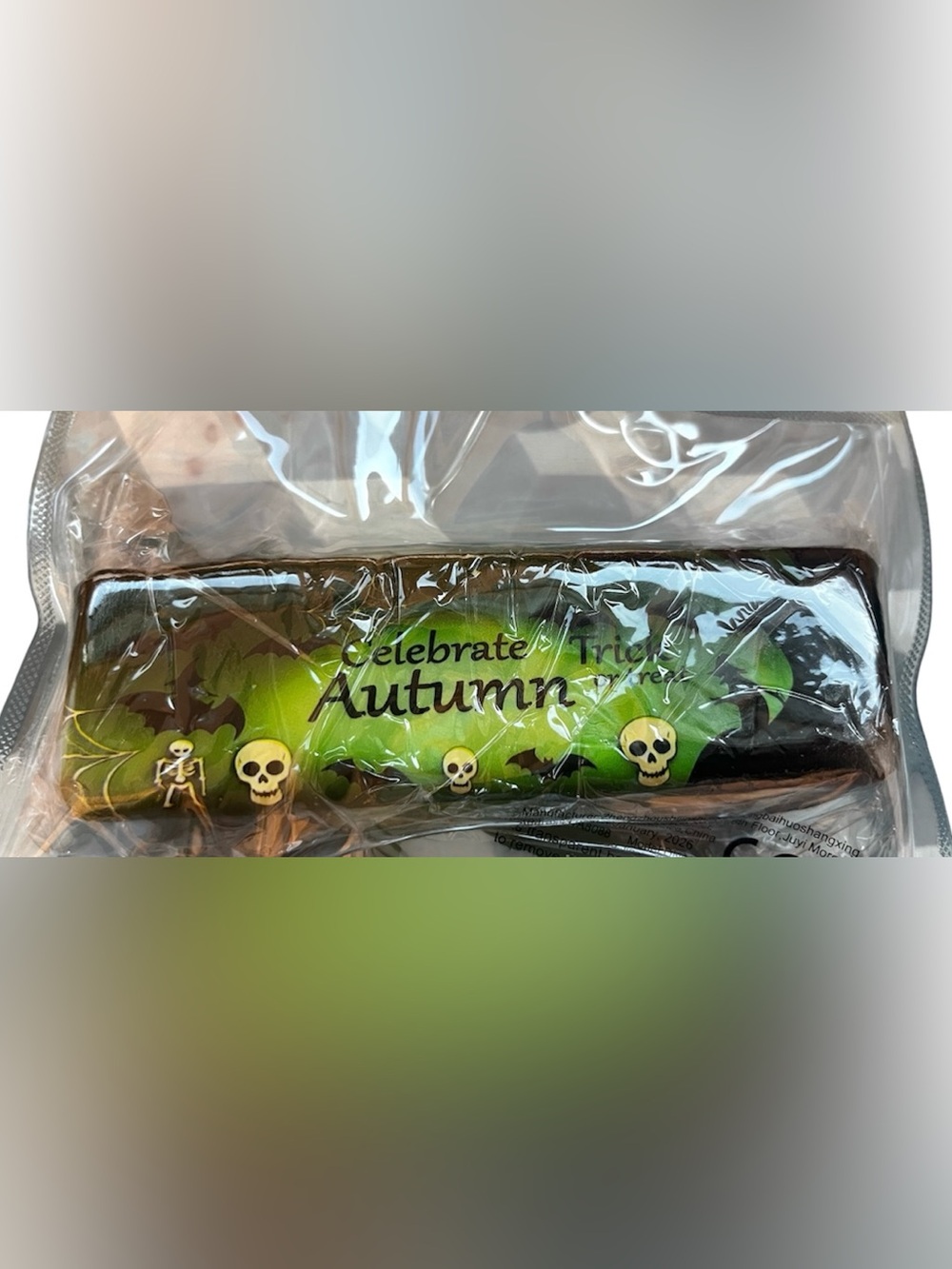 Celebrate Autumn Green Halloween Butter Squishy